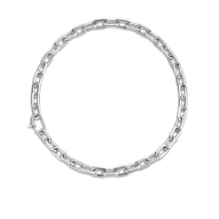 Fashion sølvkjede med cubic zirkonia Halssmykker