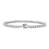 Outlet tennisarmbånd i sølv med cubic zirkonia Armbånd