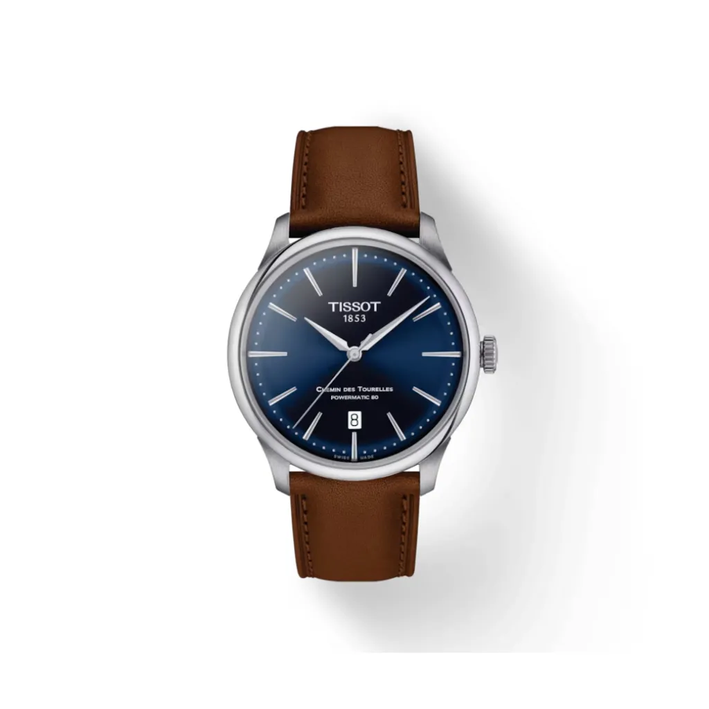 Outlet Chemin Des Tourelles Powermatic 80 blå 39 mm Til Han