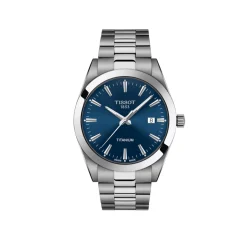 Discount Gentleman Titanium Quartz Blå 40 mm Til Han