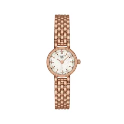 Hot Lovely Round rosé hvit perlemor 19,5 mm Til Henne