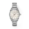 Clearance PR 100 Quartz hvit perlemor med diamanter 34mm Klokker Med Diamanter | Til Henne