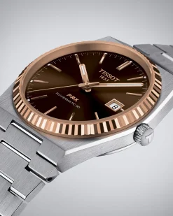 Sale PRX Powermatic 80 brun/sort 40 mm Two Tone Klokker | Til Han