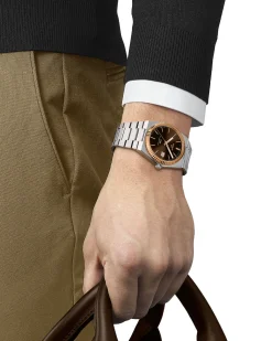 Sale PRX Powermatic 80 brun/sort 40 mm Two Tone Klokker | Til Han