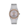 Best PRX Powermatic 80 grå 35 mm Two Tone Klokker | Til Henne