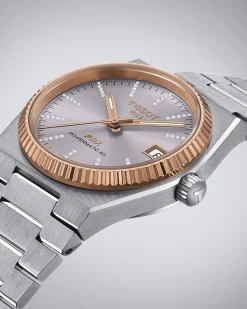 Best PRX Powermatic 80 grå 35 mm Two Tone Klokker | Til Henne