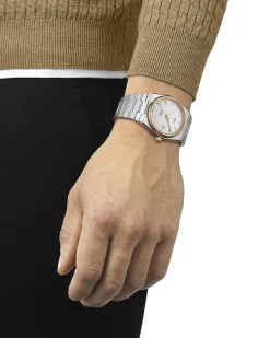 Sale PRX Powermatic 80 sølv 40 mm Two Tone Klokker | Til Han