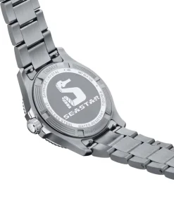 Online Seastar 1000 40 mm stål og svart Dykkerklokker | Dykkerklokker