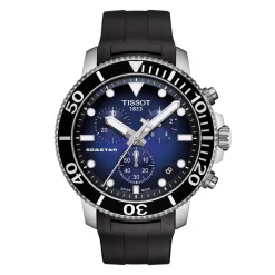 Outlet Seastar 1000 Chronograph blå 45,5 mm Til Han