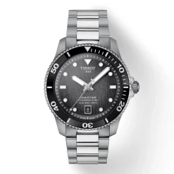 Best Seastar 1000 Powermatic 80 grå/svart 40 mm Dykkerklokker | Til Han
