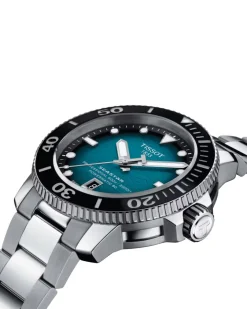 New Seastar 2000 Powermatic 80 blå 46 mm Dykkerklokker | Til Han