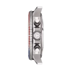 Clearance Seastar 1000 Quartz Chronograph blå 45,5 mm Dykkerklokker | Til Han