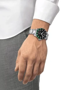 Online Seastar 1000 Quartz GMT sort Til Han