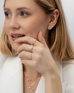 Best Tofarget gull diamantørepynt 0,13 ct Ørepynt