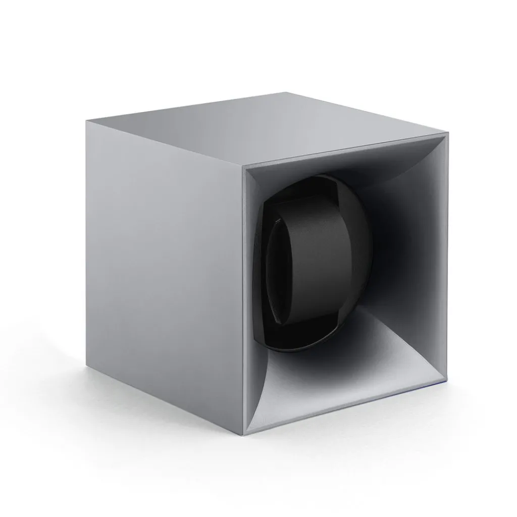New Watch winder startbox sølvfarget Klokketilbehør