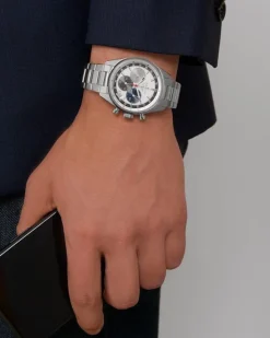 Clearance Chronomaster Orginal hvit 38 mm Til Han