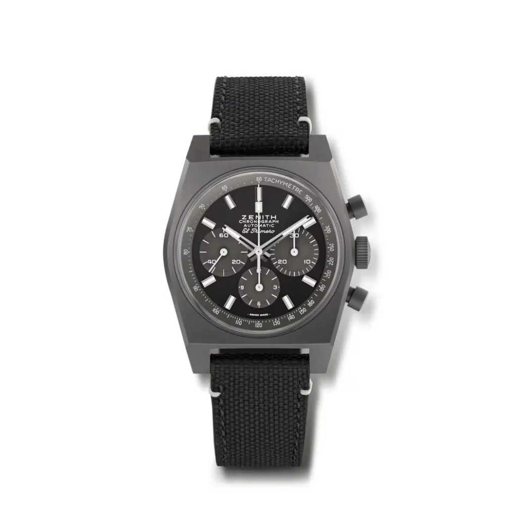 Fashion Chronomaster Revival Shadow svart 37 mm Til Han