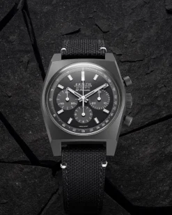 Fashion Chronomaster Revival Shadow svart 37 mm Til Han