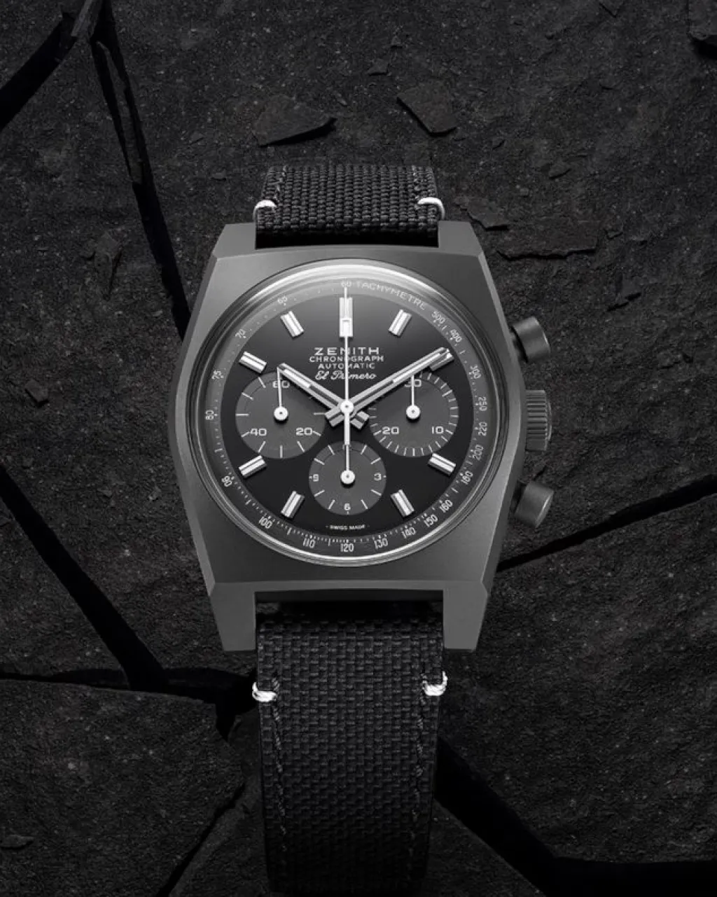 Fashion Chronomaster Revival Shadow svart 37 mm Til Han