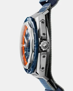 Best Defy Extreme Diver 42,5 mm blå Dykkerklokker | Til Han