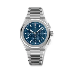 Sale Defy Skyline Chrono 42 mm blå Til Han
