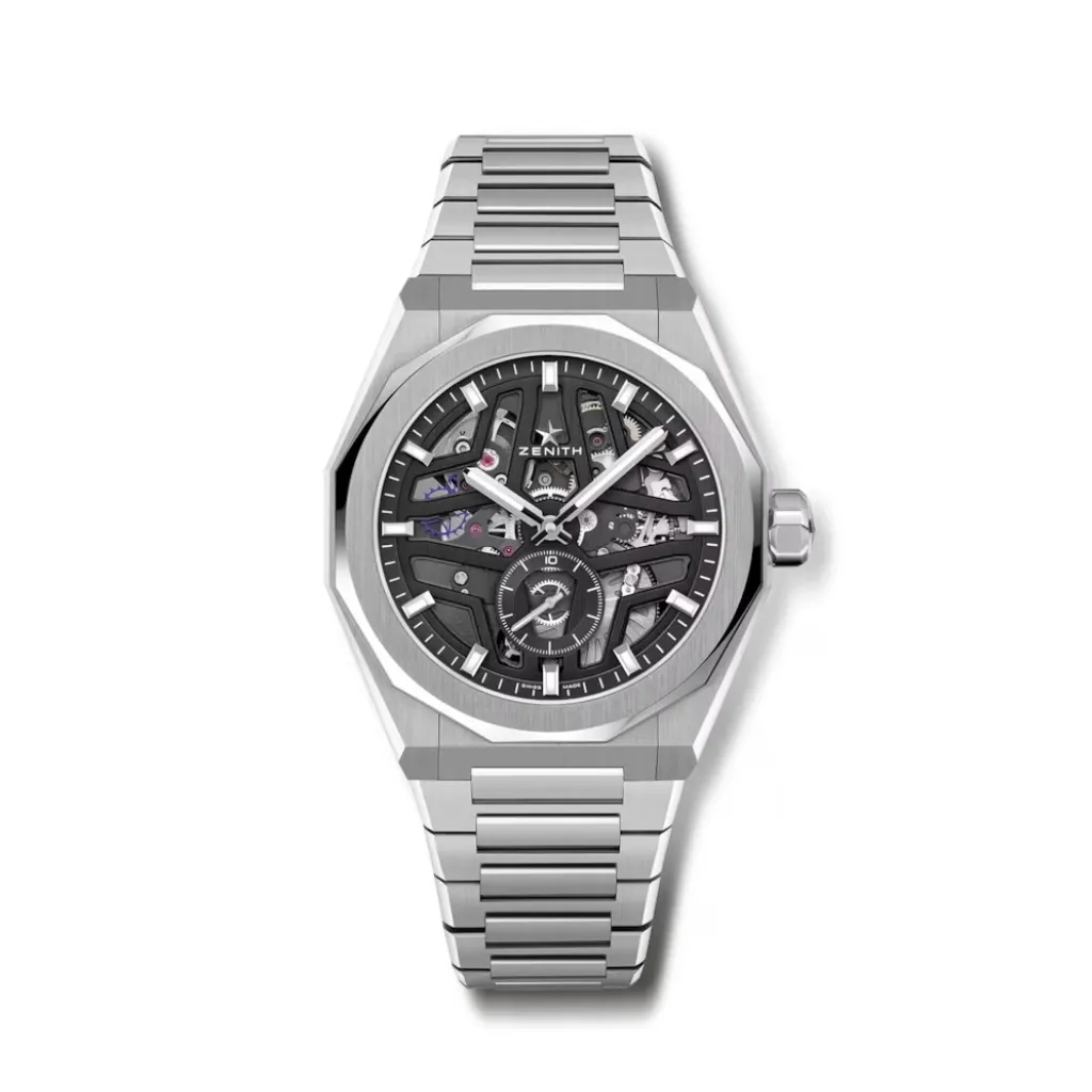 New Defy Skyline Skeleton svart 41 mm Til Han