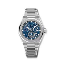 Sale Defy Skyline Skeleton blå 41 mm Til Han
