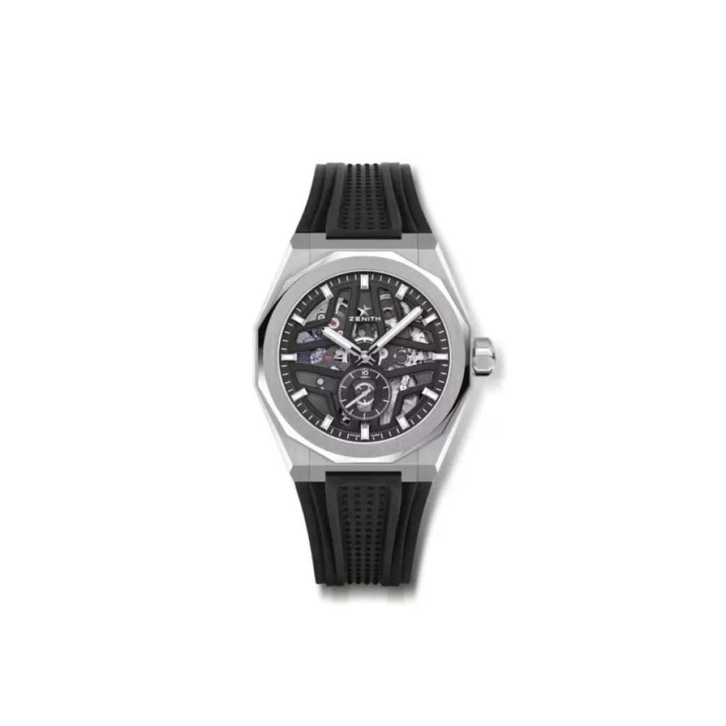 New Defy Skyline Skeleton svart 41 mm Til Han
