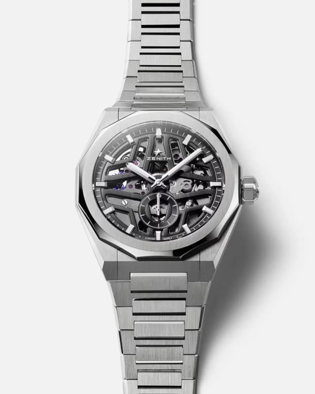 New Defy Skyline Skeleton svart 41 mm Til Han