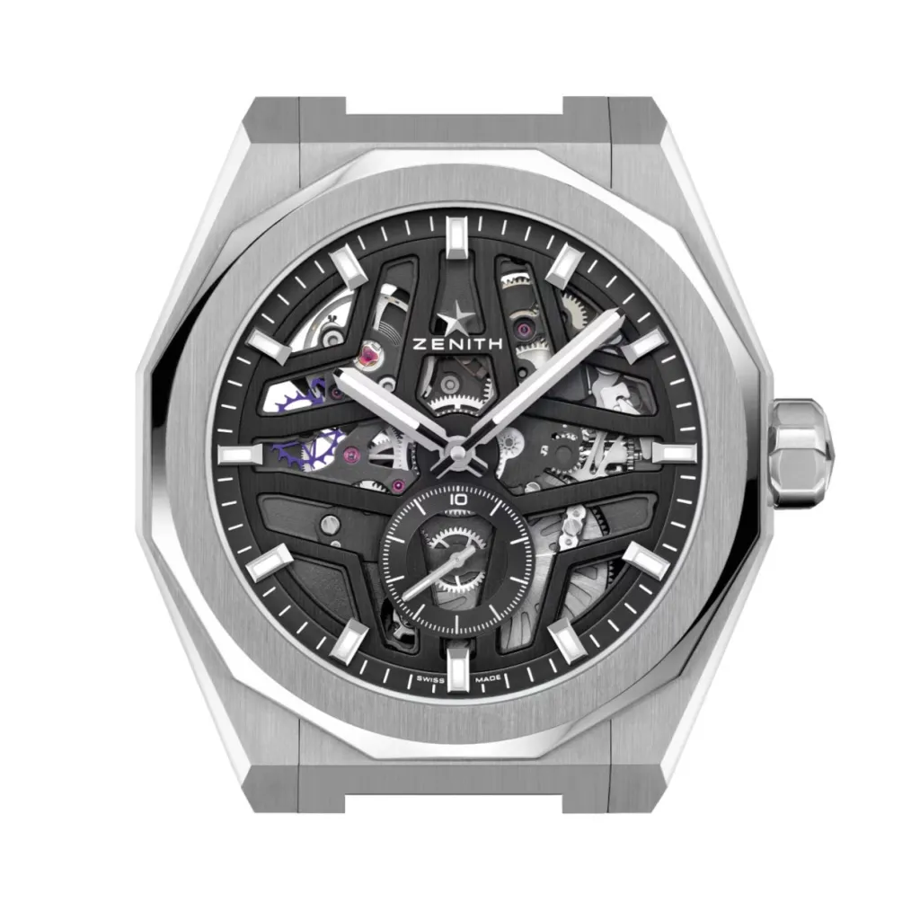 New Defy Skyline Skeleton svart 41 mm Til Han